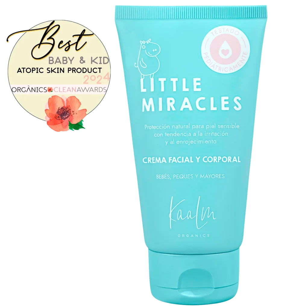 Little Miracles crema para piel atópica premiada Organic Clean Awards